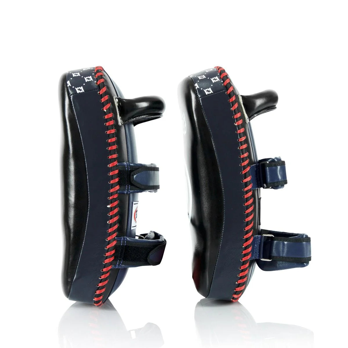 Fairtex LONG CURVED THAI PADS (Black/Blue) -KPLC4