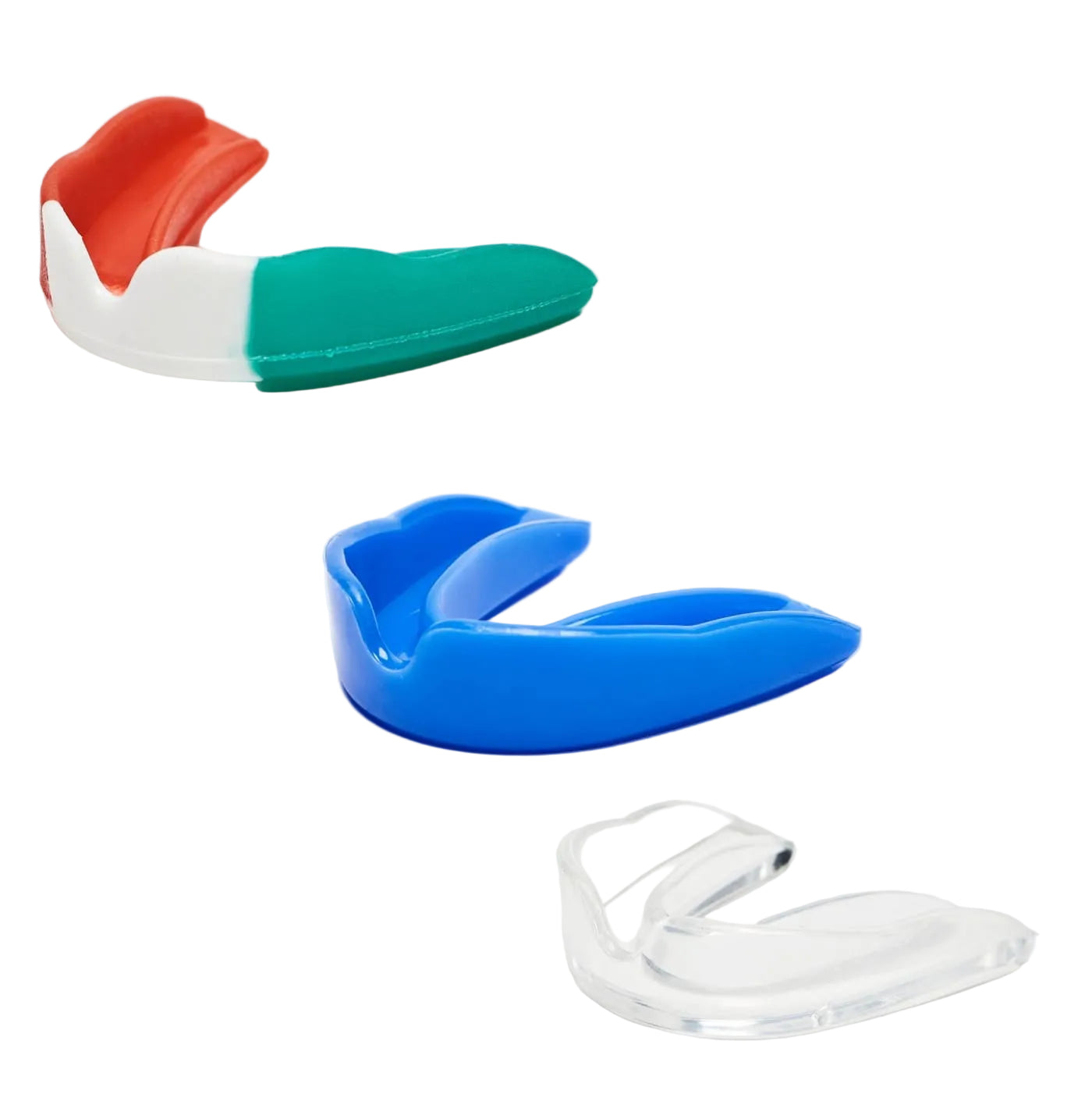 LEONE - Mouthguard for KIDS JUNIOR TITAN (Tricolore) - PD519J