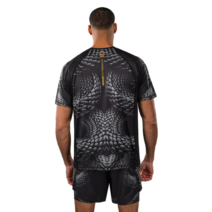 VENUM Matupa Dry Tech T-Shirt - (Black/Grey/Gold)