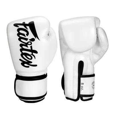 Fairtex BGV14-MUAY THAI / BOXING GLOVES (WHITE)