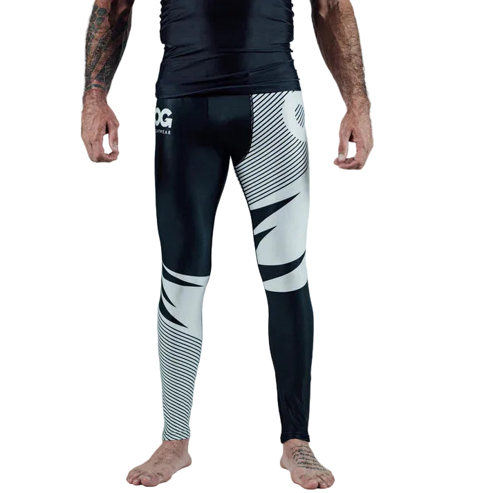 OG - Performance Stretch Spats Men - (Black/White)