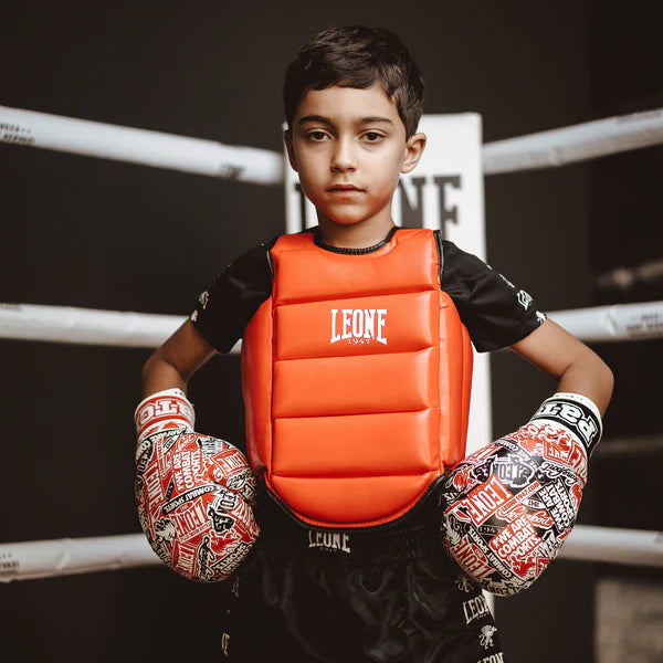 LEONE BODY PROTECTION JUNIOR-DOUBLE FACE (Blue/Red) - PR336J