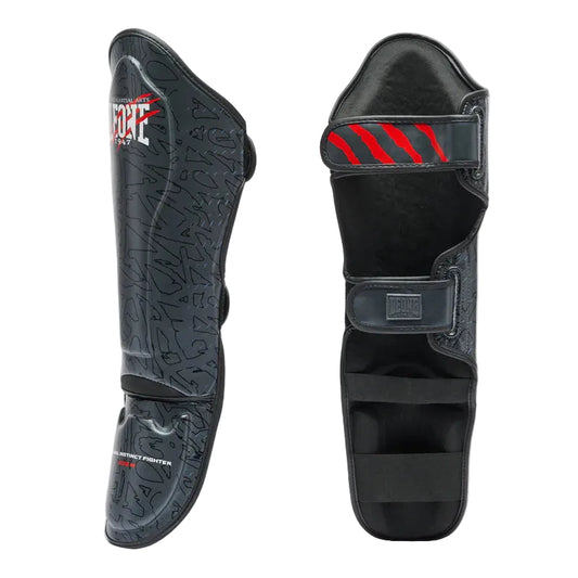 LEONE - SHIN GUARD PRIMAL INSTINCT (Black) - PT162