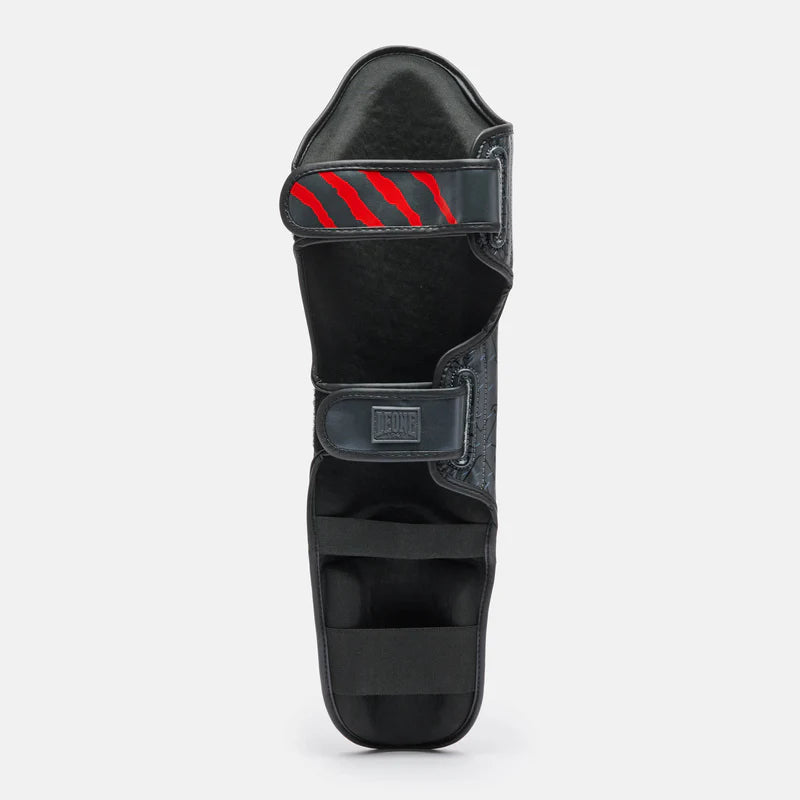 LEONE - SHIN GUARD PRIMAL INSTINCT (Black) - PT162