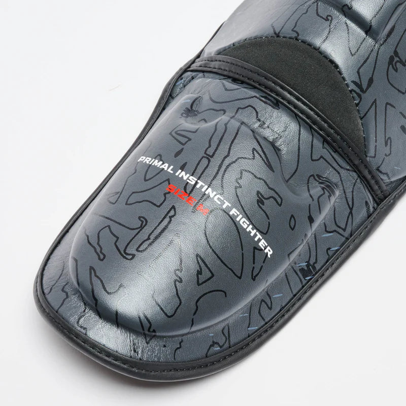 LEONE - SHIN GUARD PRIMAL INSTINCT (Black) - PT162