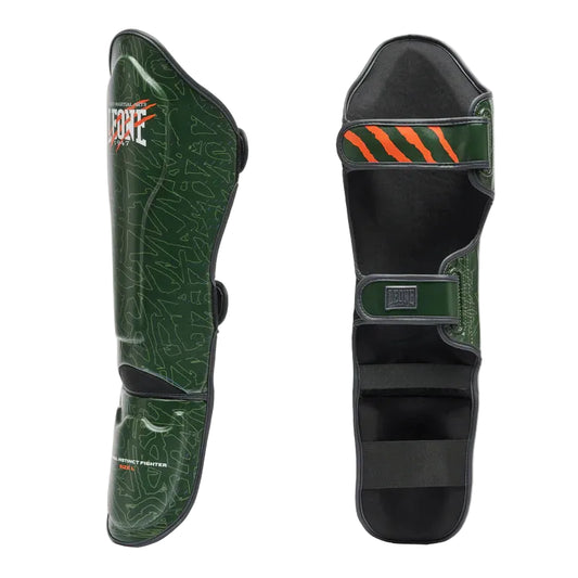 LEONE - SHIN GUARD PRIMAL INSTINCT (Green) - PT162 (Copy)