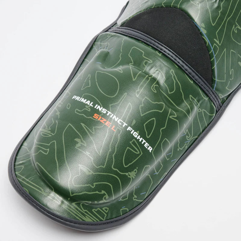 LEONE - SHIN GUARD PRIMAL INSTINCT (Green) - PT162 (Copy)
