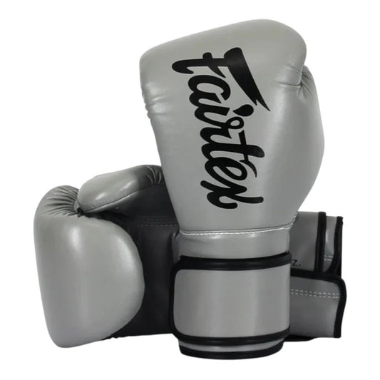 Fairtex MUAY THAI / BOXING GLOVES (GREY) - BGV14