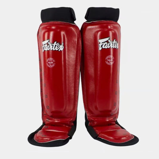 Fairtex NEOPRENE SHIN PADS - SP6 (Red)