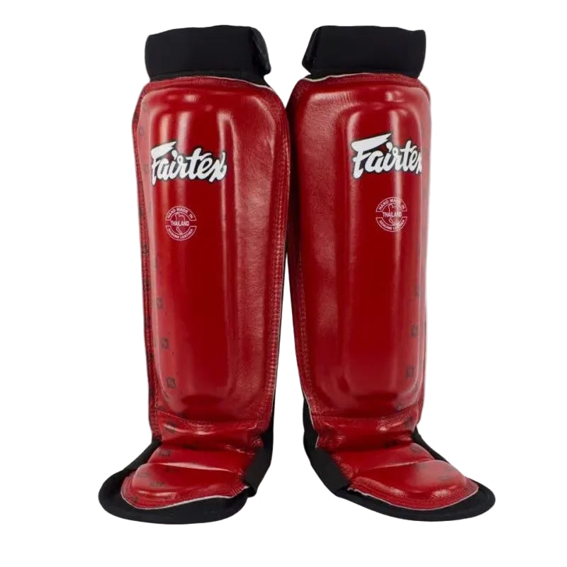 Fairtex NEOPRENE SHIN PADS (Red) - SP6