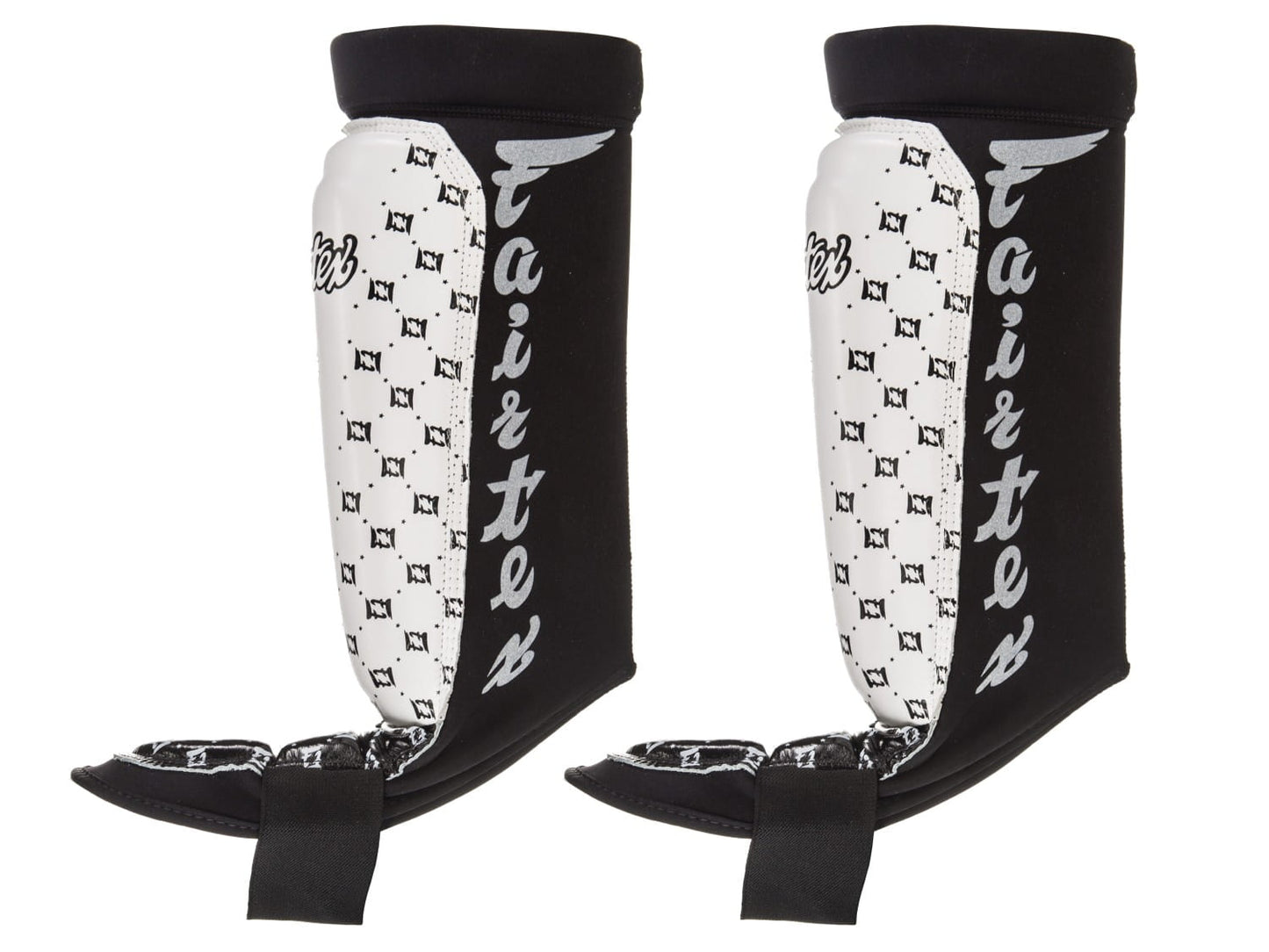 Fairtex NEOPRENE SHIN PADS - SP6 (White/Black)