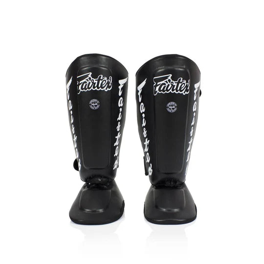 Fairtex Detachable In-Step Shin Pads (Black) - SP7