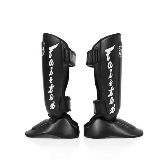 Fairtex Detachable In-Step Shin Pads (Black) - SP7