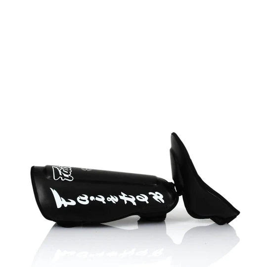 Fairtex Detachable In-Step Shin Pads (Black) - SP7