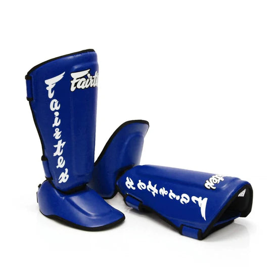 Fairtex Detachable In-Step Shin Pads (Blue) - SP7