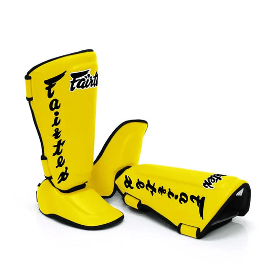 Fairtex Detachable In-Step Shin Pads (Yellow) - SP7