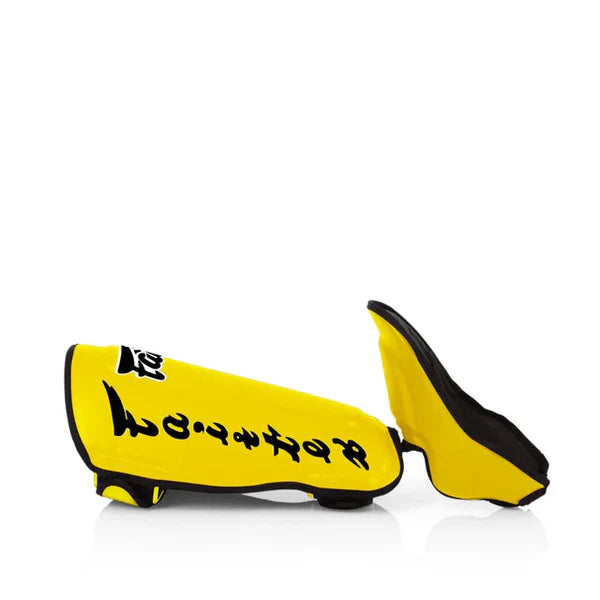 Fairtex Detachable In-Step Shin Pads (Yellow) - SP7