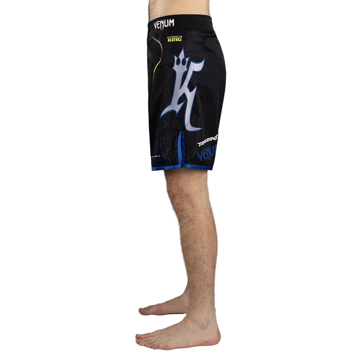 VENUM x TEKKEN 8 Fight Shorts - King - (Black/Yellow)