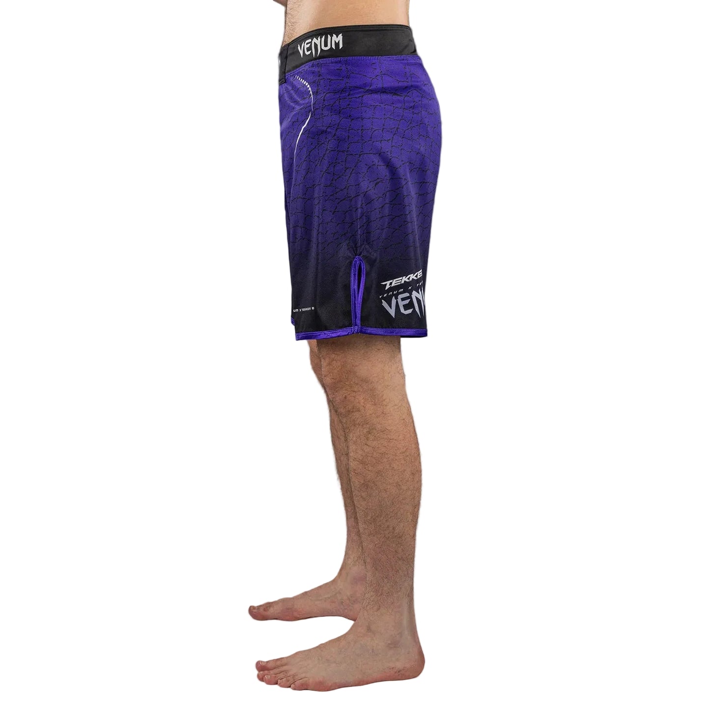 VENUM x TEKKEN 8 Fight Shorts - Kazuya - (Black/Purple)