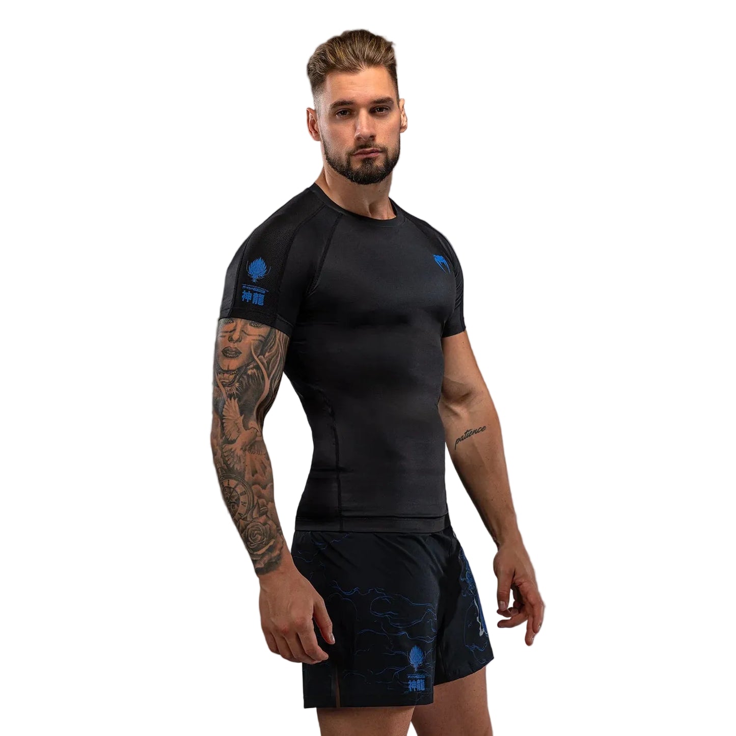 VENUM RASHGUARD Thunder Dragon - (Black/Royal Blue)