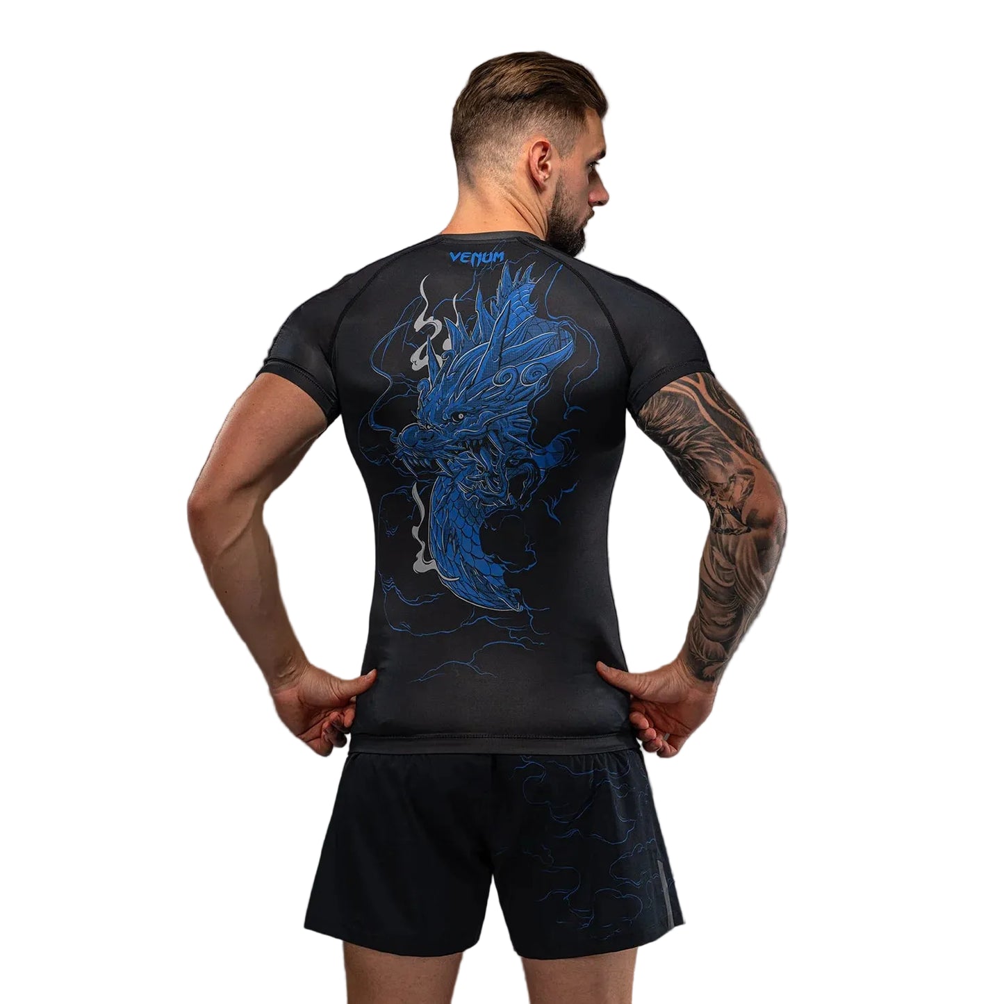 VENUM RASHGUARD Thunder Dragon - (Black/Royal Blue)