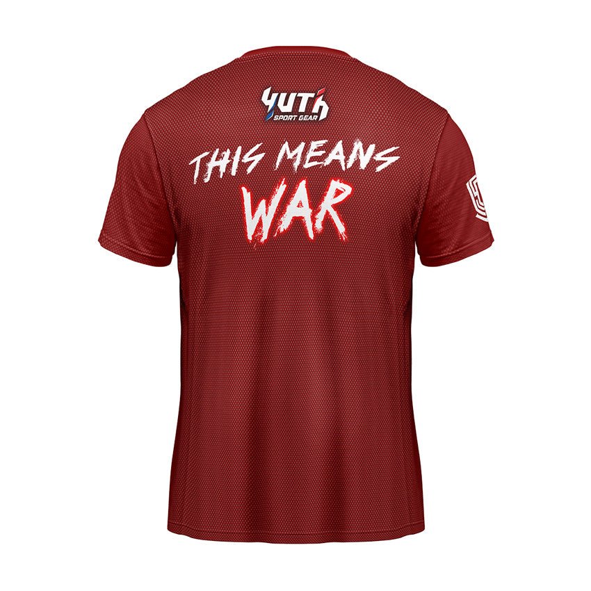 YUTH - Men's Chest Thai T-Shirt - (Maroon)