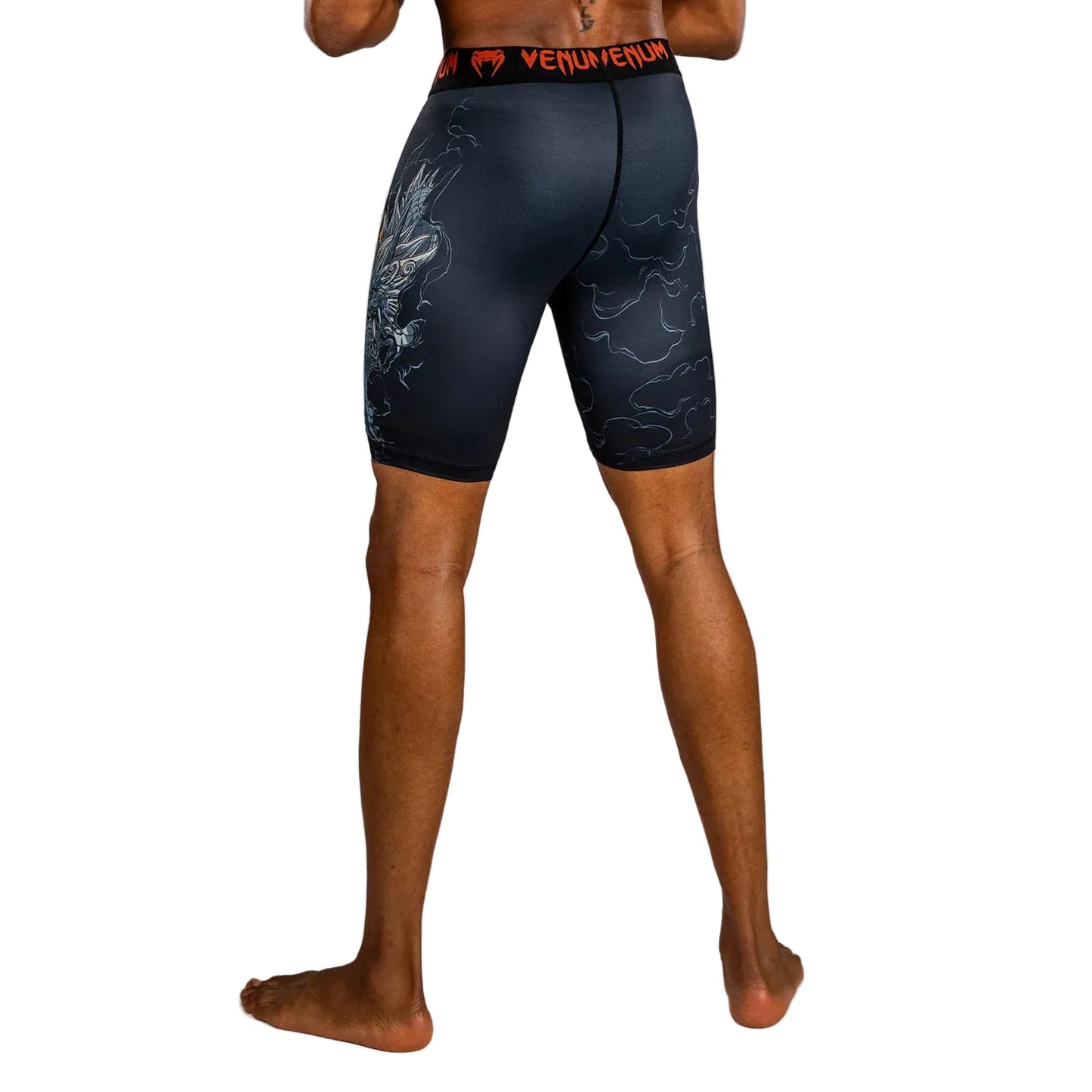 VENUM Thunder Dragon Vale Tudo Short - (Black/Grey/Copper)