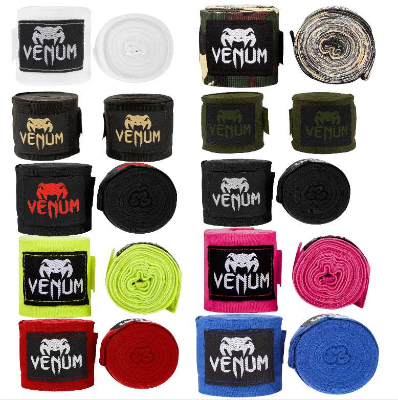 VENUM KONTACT HANDWRAPS 4M (Various Colours)