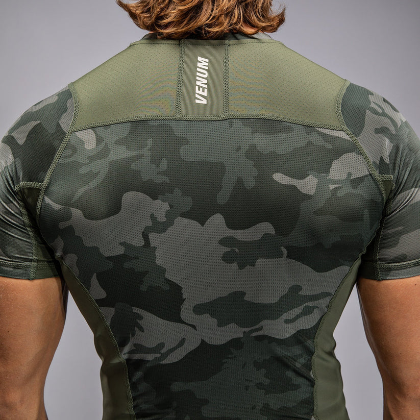 VENUM RASHGUARD G-Fit Air Short Sleeve (Army Camo)