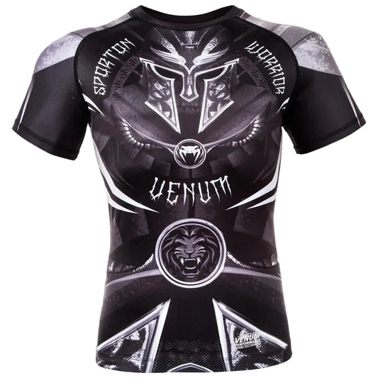 VENUM RASHGUARD Gladiator 3.0 Short Sleeves (Black/White)