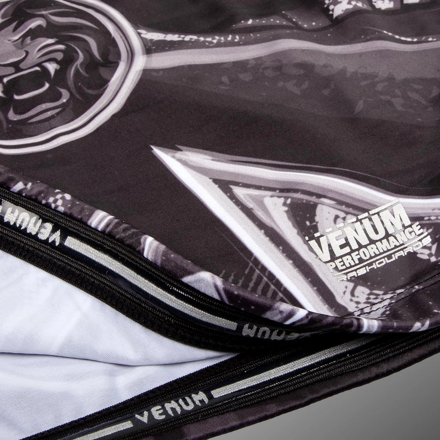 VENUM RASHGUARD Gladiator 3.0 Short Sleeves (Black/White)