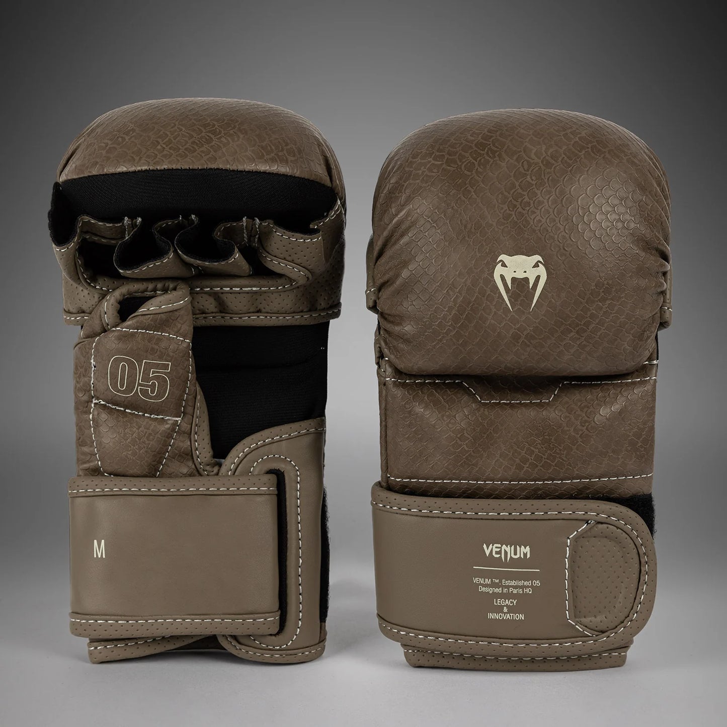 Venum - Impact Evo Scales MMA Sparring Gloves (Brown)
