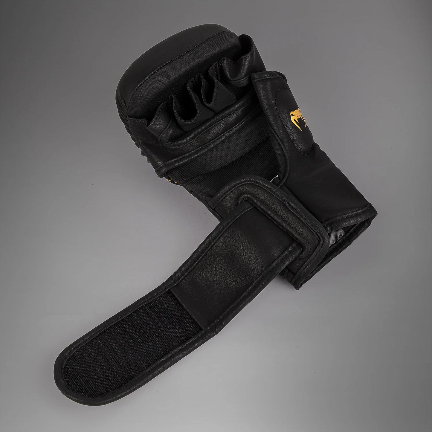 Venum - Serpenti MMA Sparring Gloves (Black/Silver/Gold)