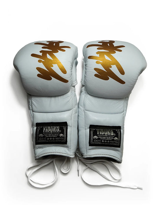 LACE-UP MMA GLOVE (WHITE)