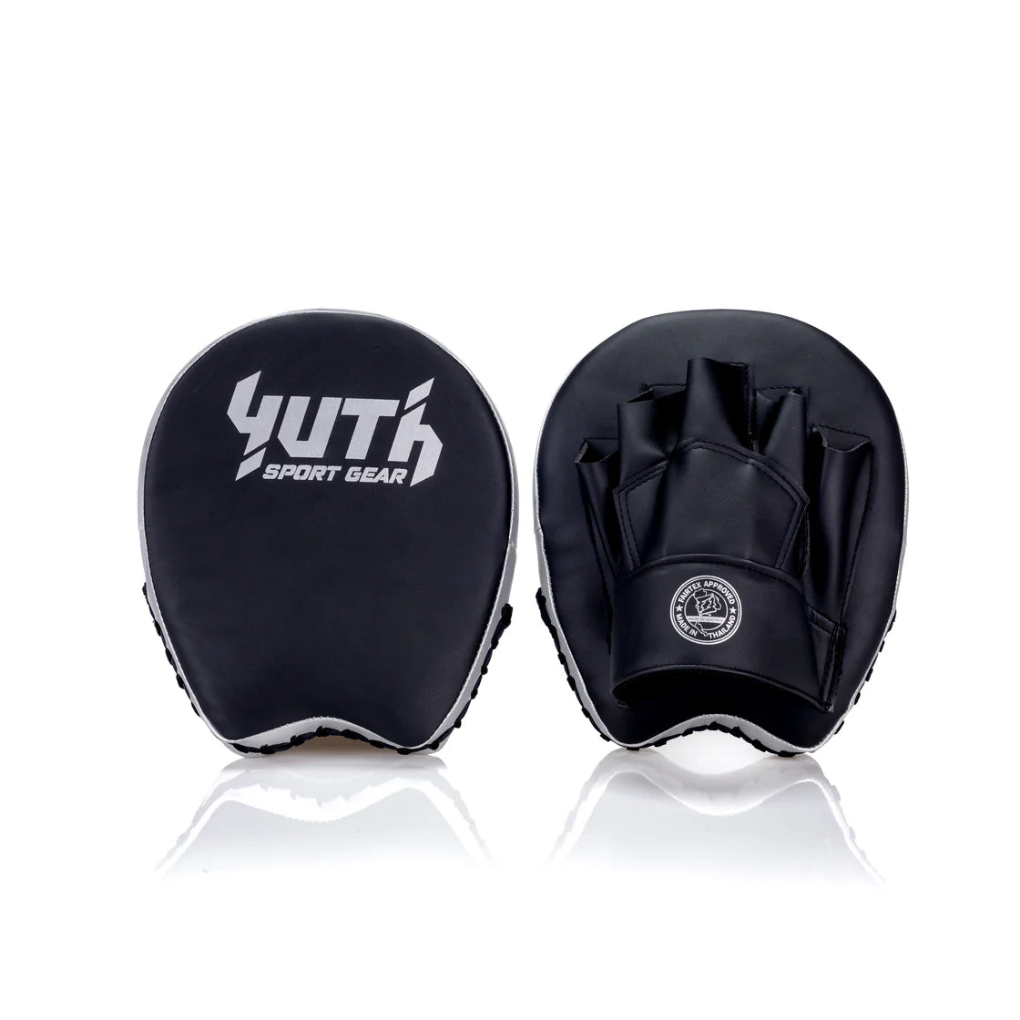 YUTH - Impact Mitts - (Black/Silver)