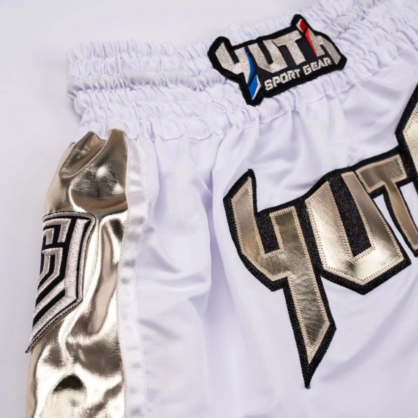 YUTH - Hologram Thai Short - (White/Gold)