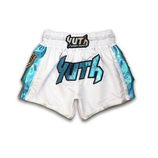 YUTH - Hologram Thai Short - (White/Blue)