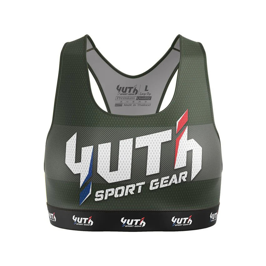 YUTH - Sport Bra Women - (Army Green)
