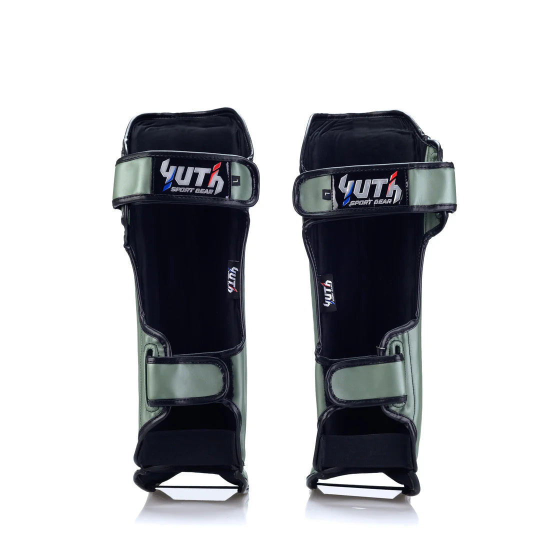 YUTH - Sport Line Shin Guards - (Army Green)