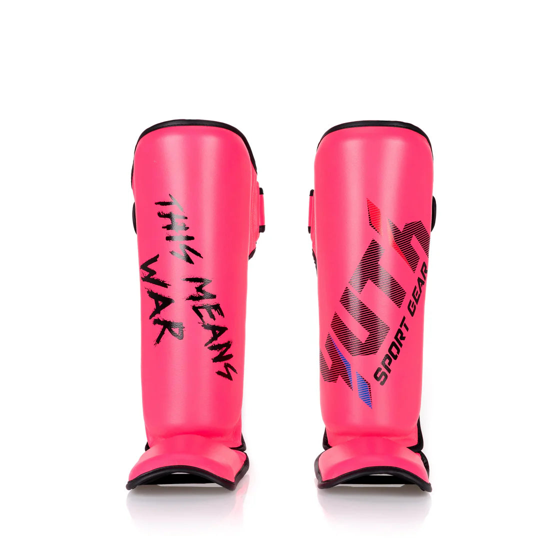 YUTH - Sport Line Shin Guards - (Hot Pink)