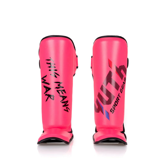 YUTH - Sport Line Shin Guards - (Hot Pink)