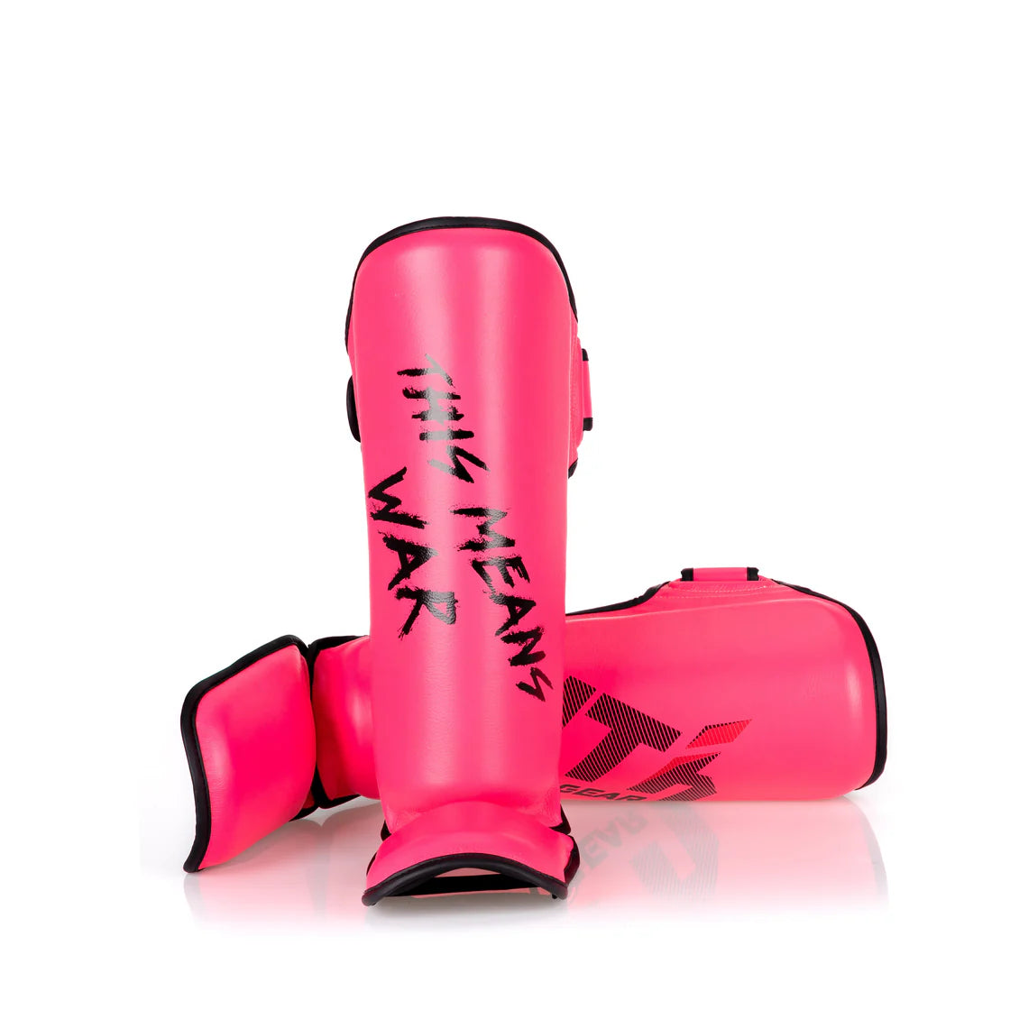 YUTH - Sport Line Shin Guards - (Hot Pink)