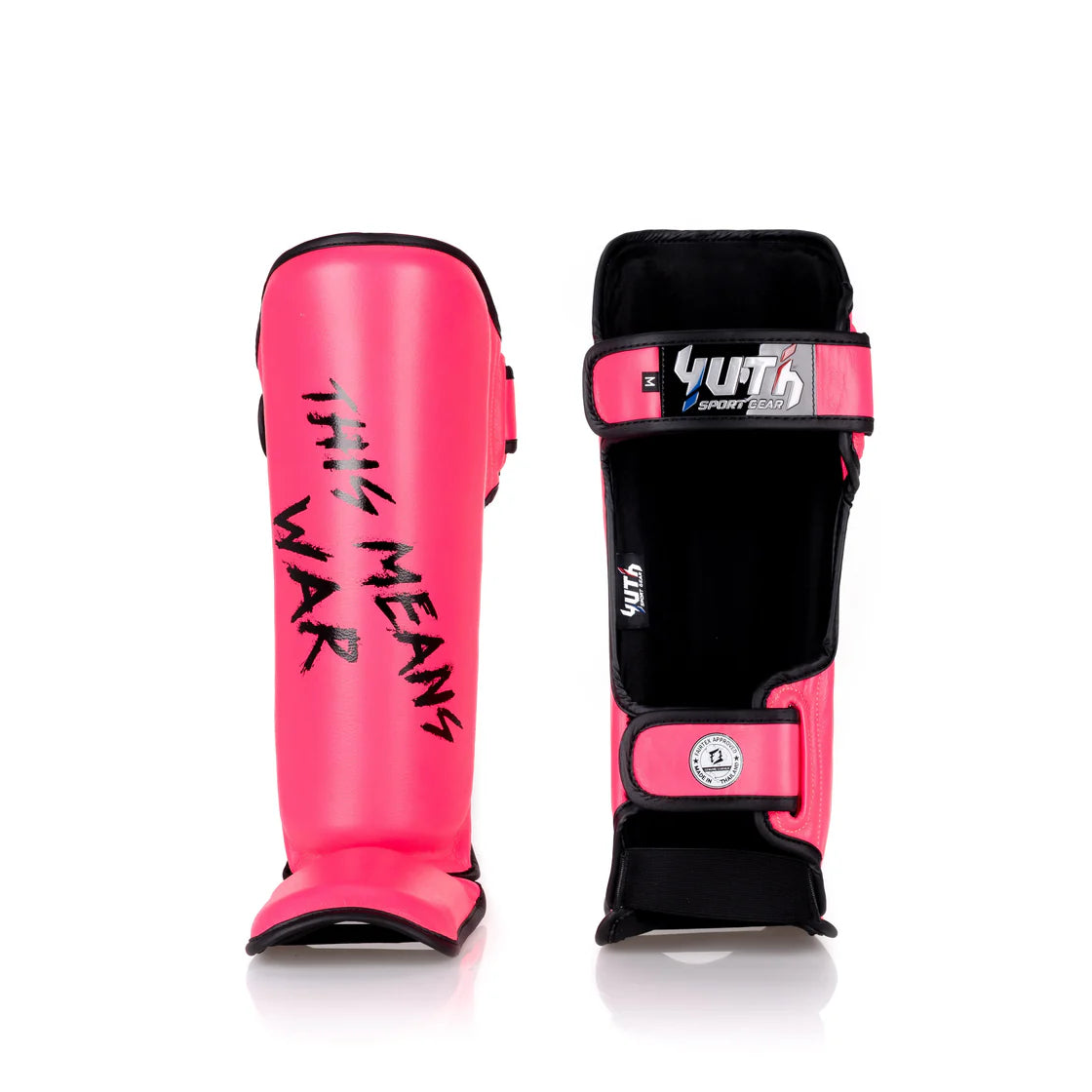 YUTH - Sport Line Shin Guards - (Hot Pink)