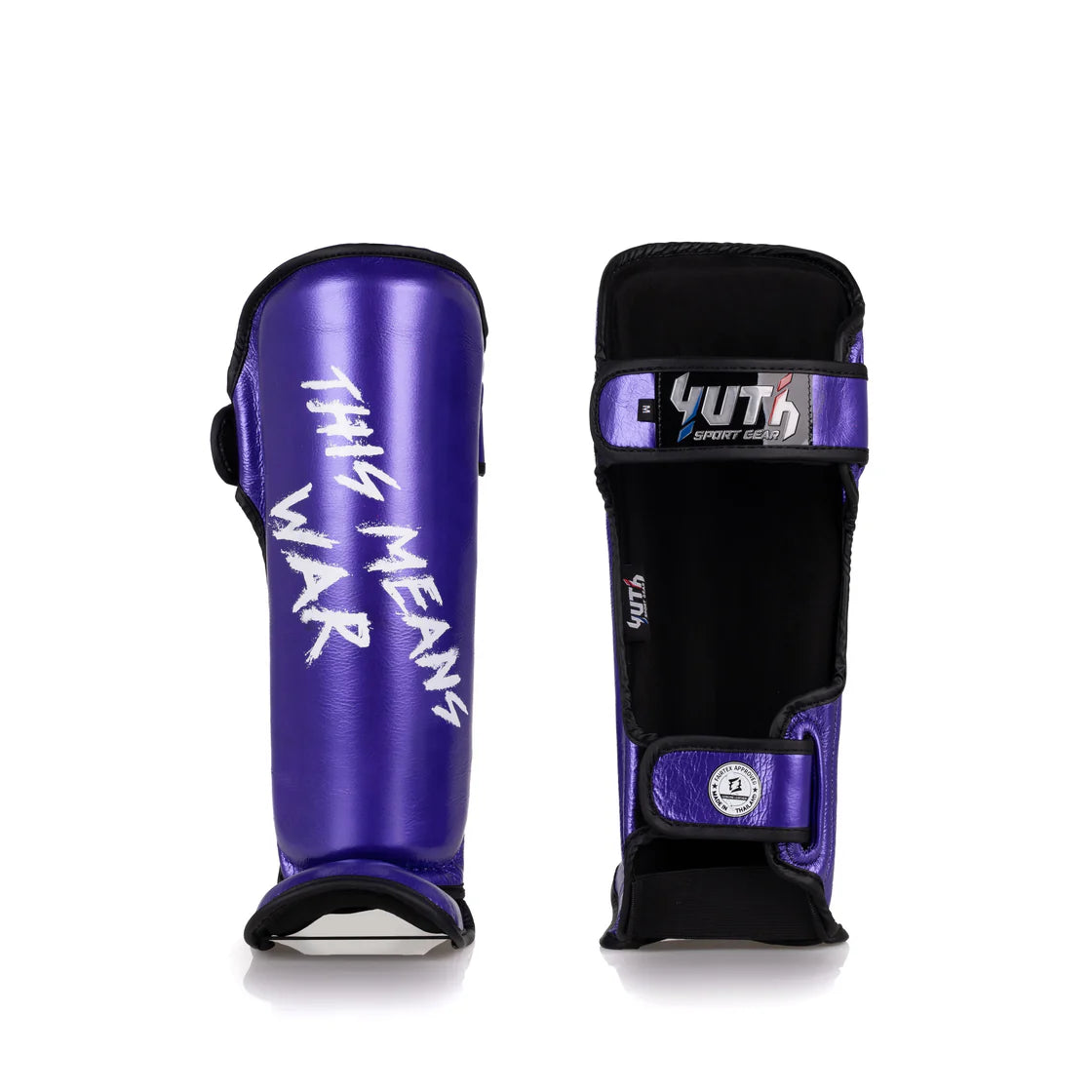 YUTH - Sport Line Shin Guards - (Purple)