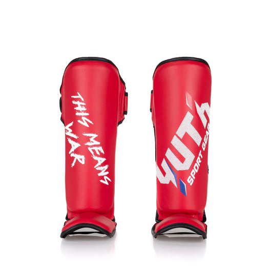 YUTH - Sport Line Shin Guards - (Red)