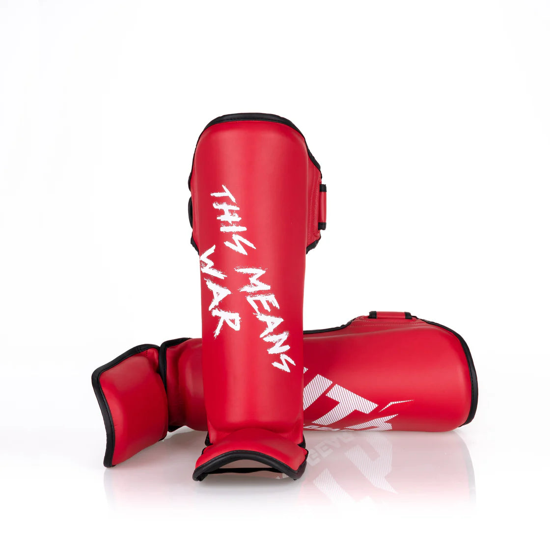 YUTH - Sport Line Shin Guards - (Red)