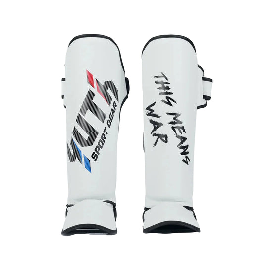 YUTH - Sport Line Shin Guards - (White)