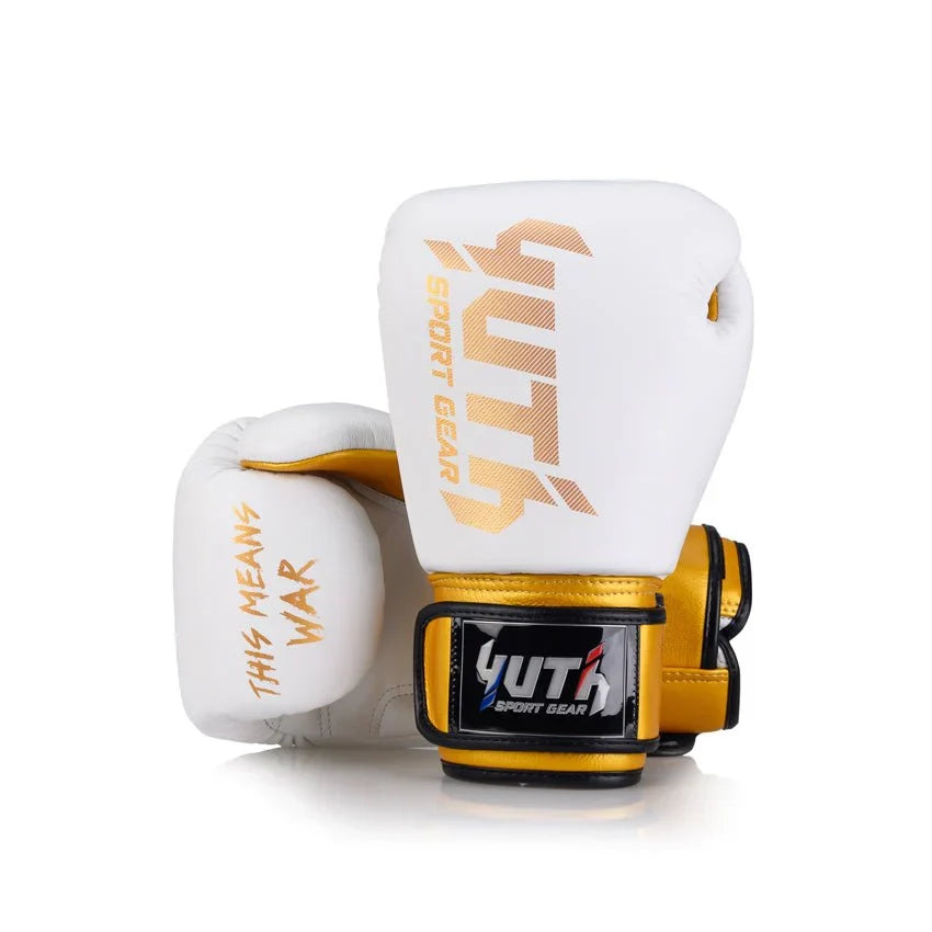 YUTH - Gold Line - (White/Gold)