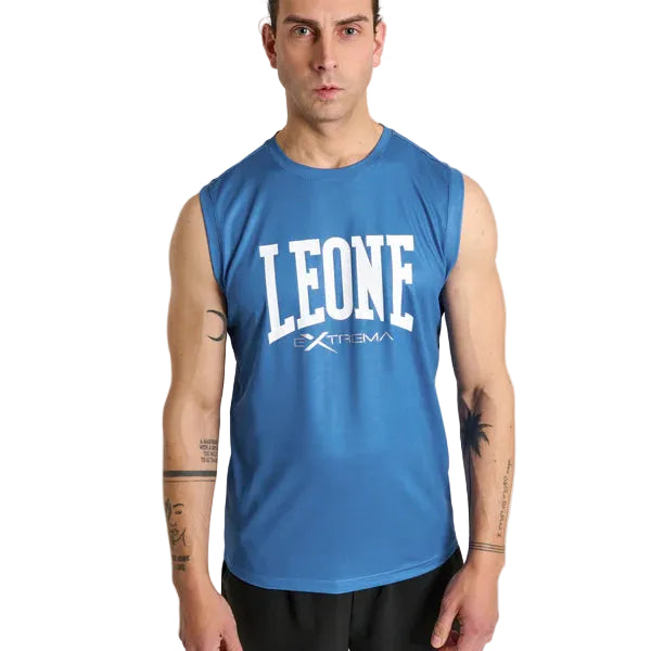LEONE DRY MESH LOGO SLEEVELESS - ABX103