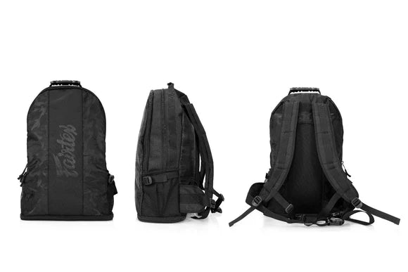 Fairtex GYM BACKPACK Camouflage (Black Camo) - BAG4